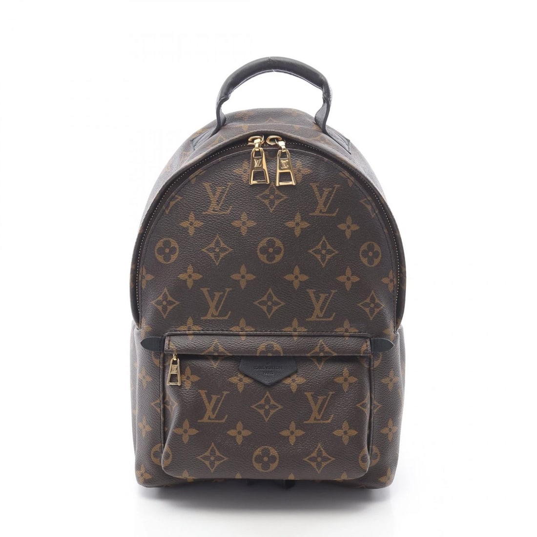 LOUIS VUITTON PALM SPRINGS PM BACKPACK BAG: LOUIS VUITTON Palm Springs PM Backpack Bag Brand: LOUIS VUITTON Type: Rucksack Backpack Material: Monogram × PVC coated canvas × leather Color: Brown??ish colors × Black??ish colors Size: H:29cm x 