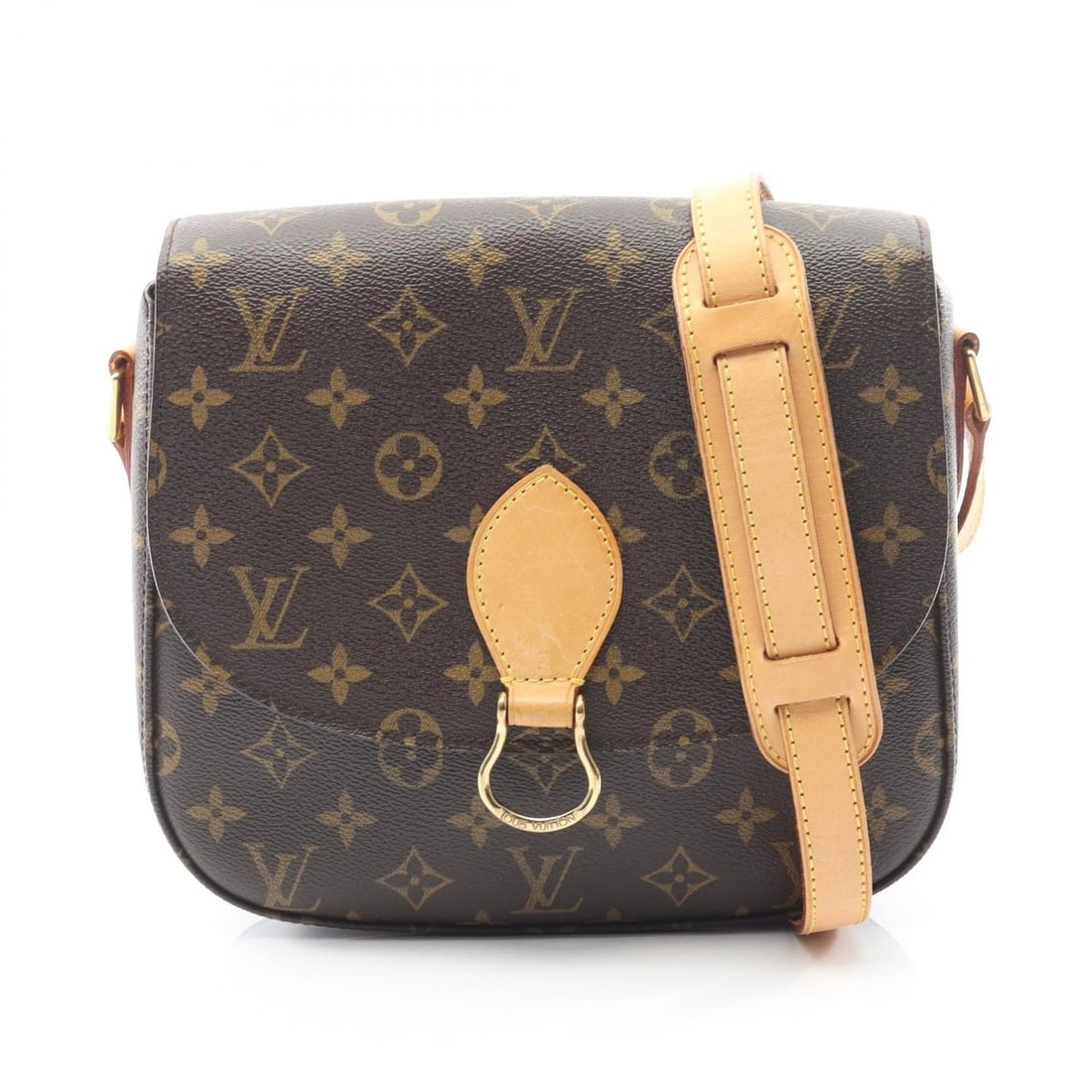 LOUIS VUITTON SAINT CLOUD GM SHOULDER CROSSBODY BAG: LOUIS VUITTON Saint Cloud GM Shoulder crossbody Bag Brand: LOUIS VUITTON Type: Shoulder Bag Material: Monogram × PVC coated canvas × leather Color: Brown??ish colors Size: H:21cm x W:24cm x D:6.5cm 
