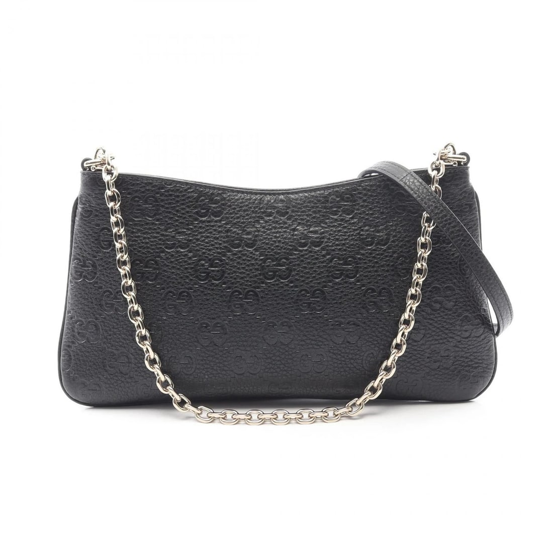 GUCCI GG EMBLEM MEDIUM CHAIN CROSSBODY HANDBAG (1 of 4)