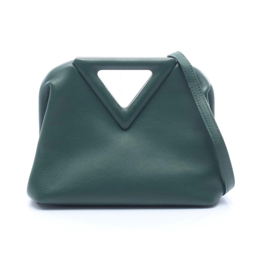 BOTTEGA VENETA SMALL POINT HAND CROSSBODY SHOULDER BAG: BOTTEGA VENETA Small Point Hand Crossbody Shoulder Bag Brand: BOTTEGA VENETA Type: Shoulder Bag Material: leather Color: Green??ish colors Size: H:11cm x W:21cm x D:8cm (H:4.3" x W:8.3" x D:3.1")
