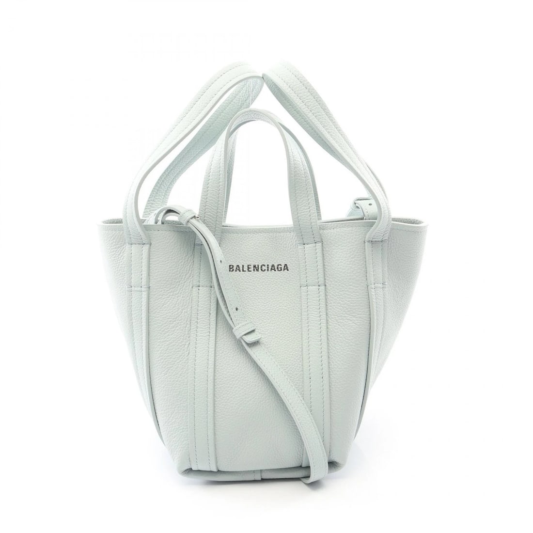 BALENCIAGA EVERYDAY XS NORTH SOUTH SHOULDER HANDBAG: BALENCIAGA Everyday XS North South Shoulder Handbag Brand: BALENCIAGA Type: Handbag Material: leather Color: Green??ish colors Size: H:20cm x W:13cm x D:17cm (H:7.9" x W:5.1" x D:6.7") Handle?25cm(9.8