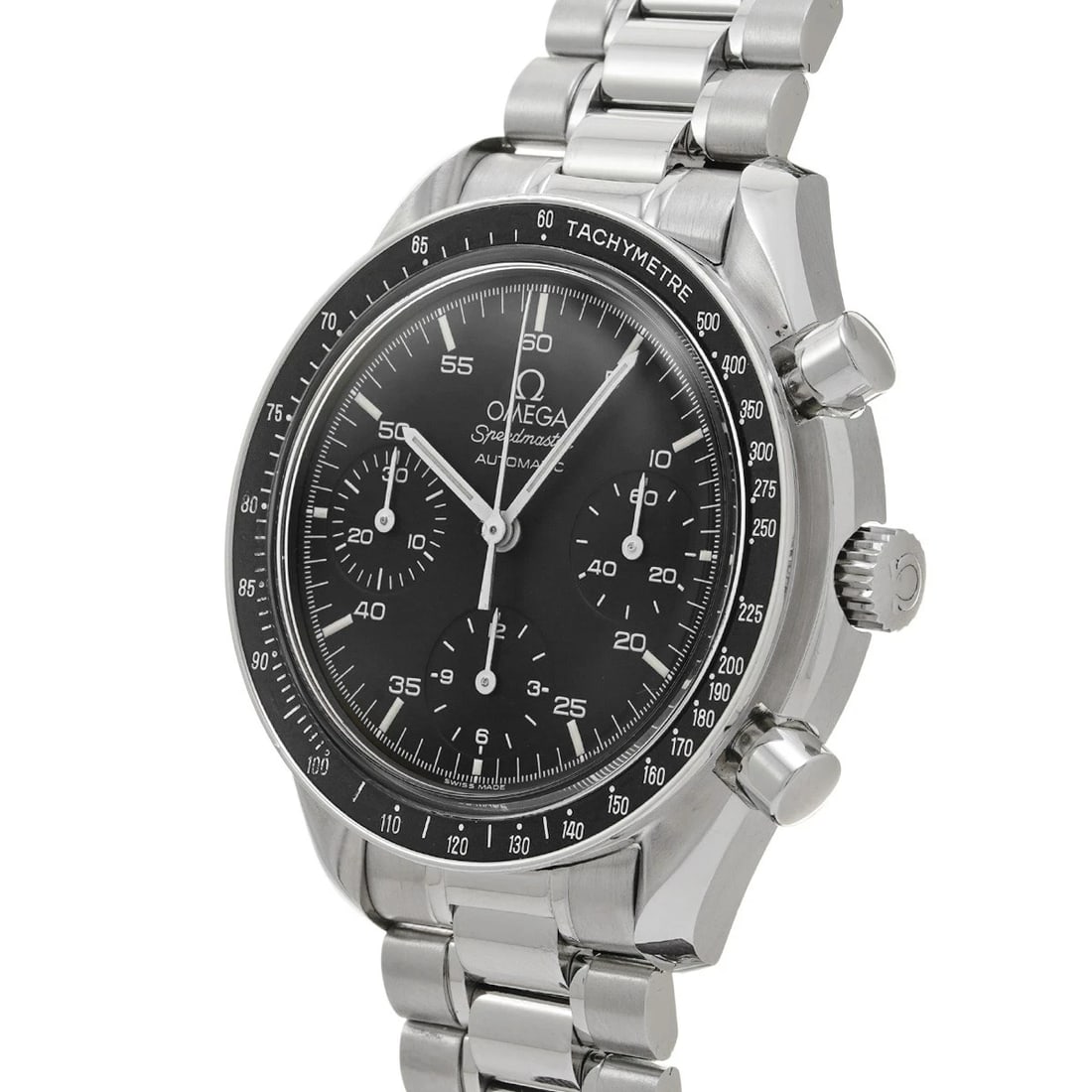 OMEGA SPEEDMASTER AUTOMATIC BLACK WATCH - 2