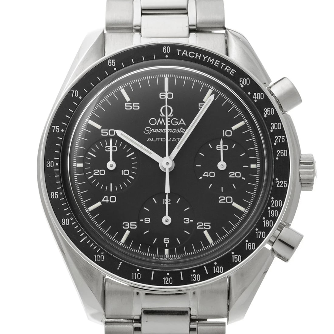 OMEGA SPEEDMASTER AUTOMATIC BLACK WATCH - 4