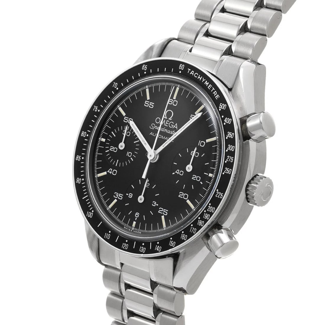 OMEGA SPEEDMASTER AUTOMATIC BLACK WATCH - 2