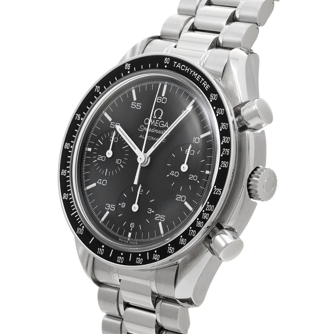 OMEGA SPEEDMASTER AUTOMATIC BLACK WATCH - 2