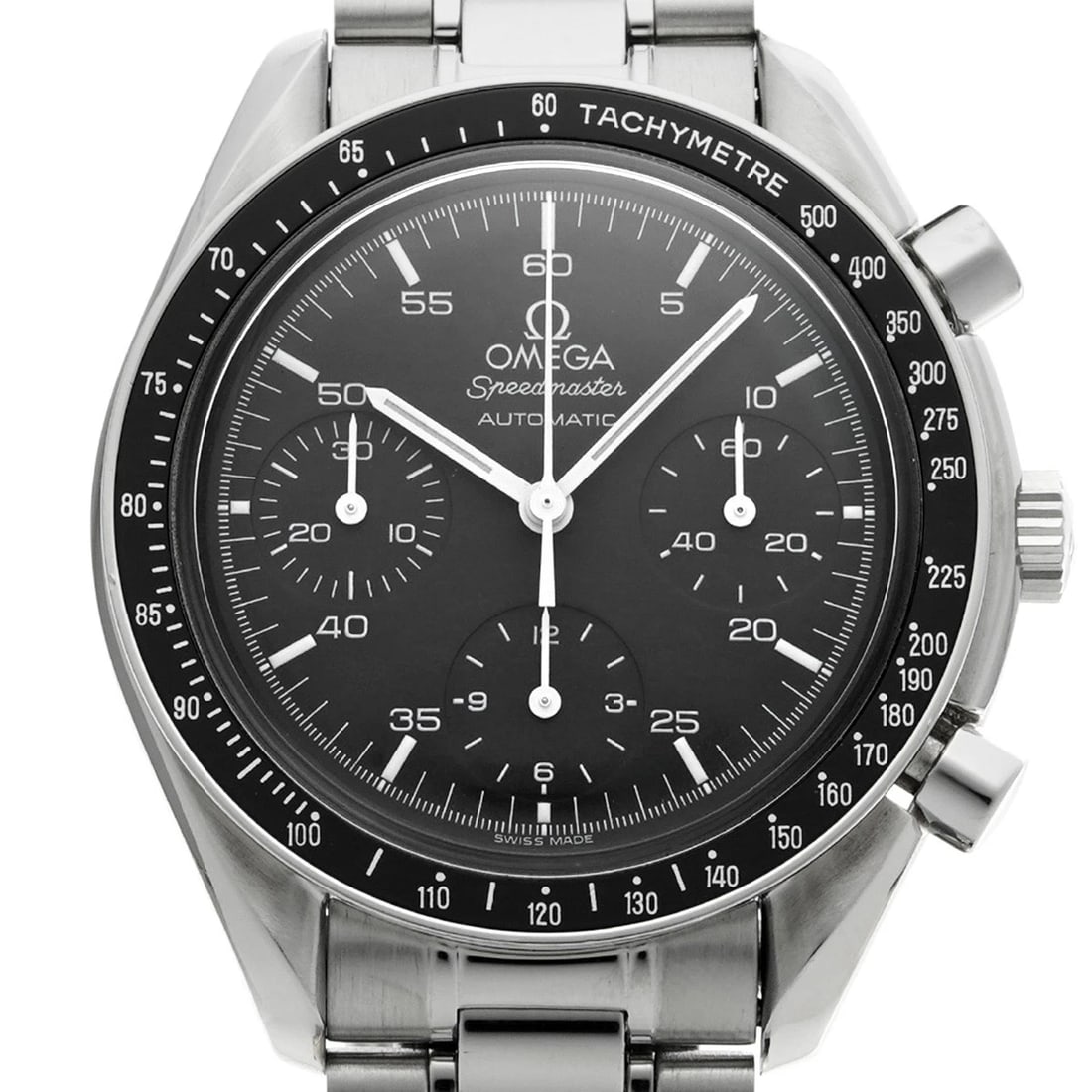 OMEGA SPEEDMASTER AUTOMATIC BLACK WATCH - 4