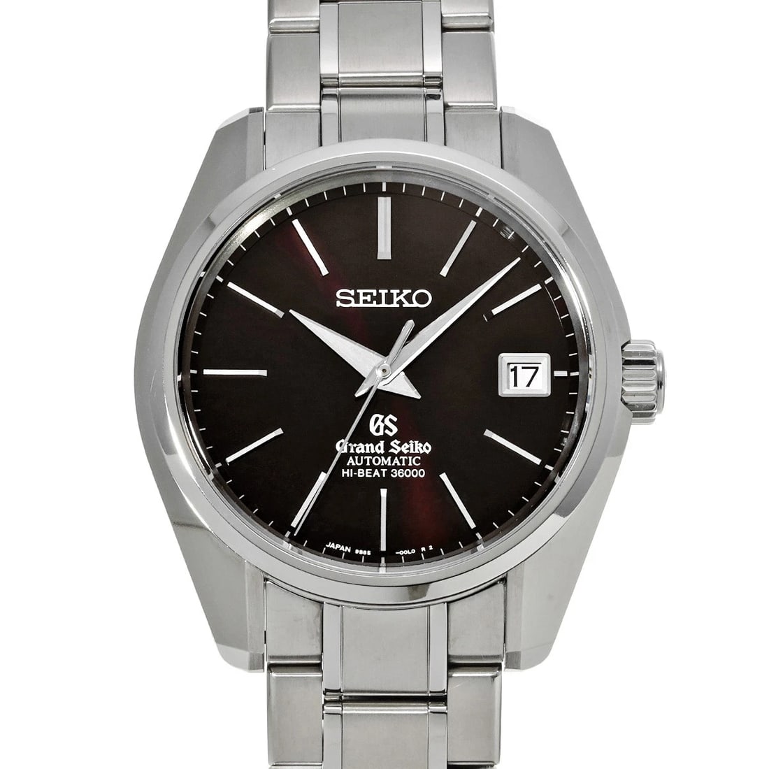 GRAND SEIKO MECHANICAL HIGH-BEAT BROWN WATCH: Grand Seiko Mechanical High-Beat Brown WATCH Brand: Grand Seiko Type: Wristwatch Material: Band Material Bright titanium, Case Material Bright titanium Color: Dial Color Brown Size: ??Case? H/about 40