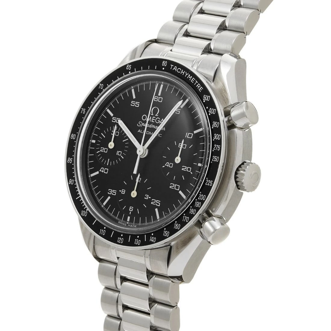 OMEGA SPEEDMASTER AUTOMATIC BLACK WATCH - 2