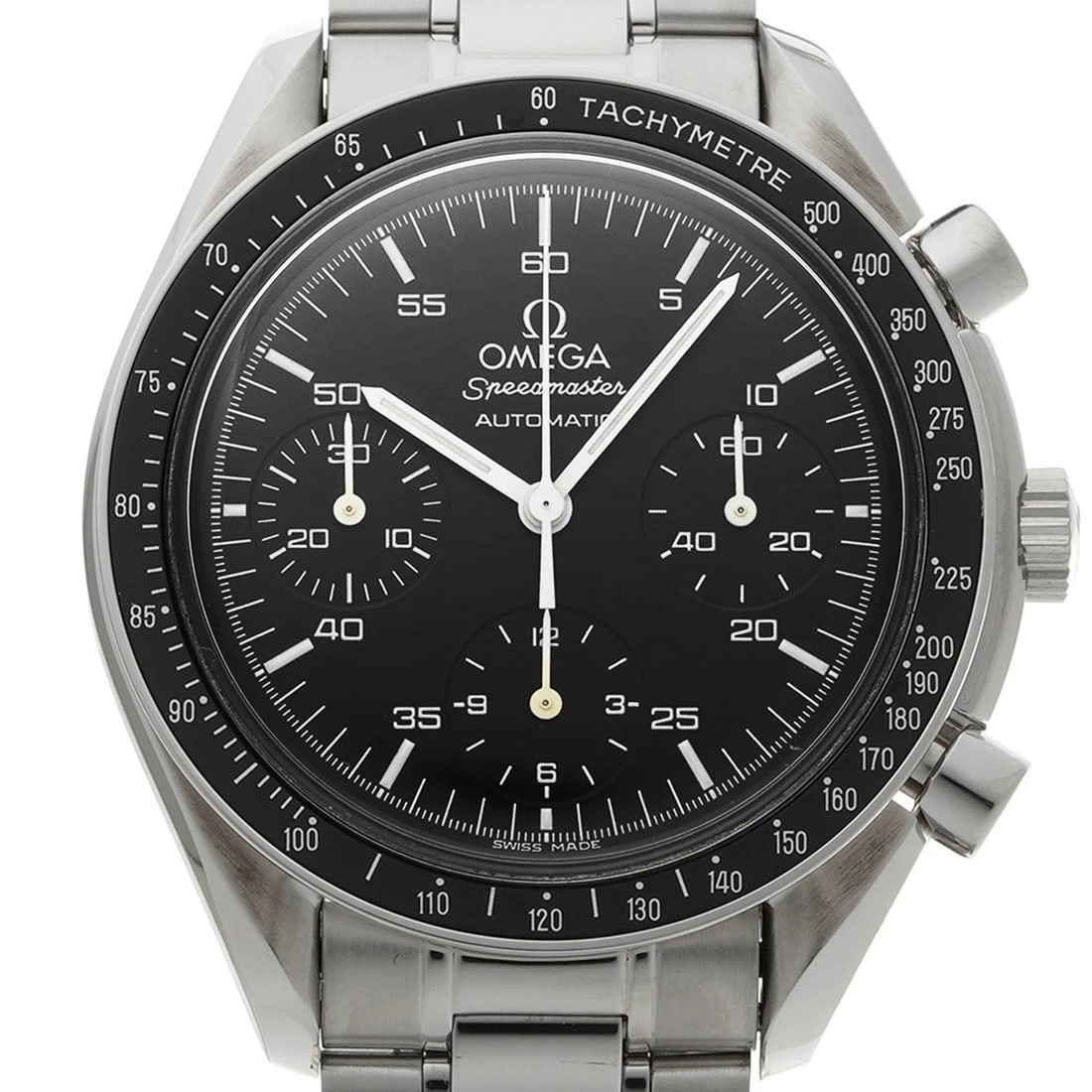 OMEGA SPEEDMASTER AUTOMATIC BLACK WATCH - 4