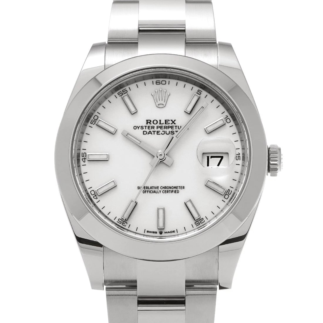 ROLEX DATEJUST WHITE WATCH: ROLEX Datejust White WATCH Brand: ROLEX Type: Wristwatch Material: Band Material Stainless steel, Case Material Stainless steel Color: Dial Color White Size: ??Case? H/about 1.6inch W/about 1.6inch D/