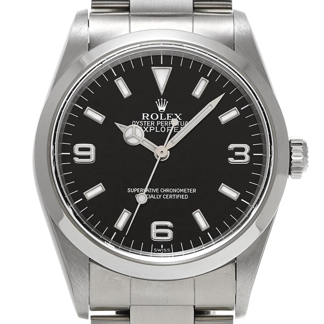 ROLEX EXPLORER BLACK WATCH - 4