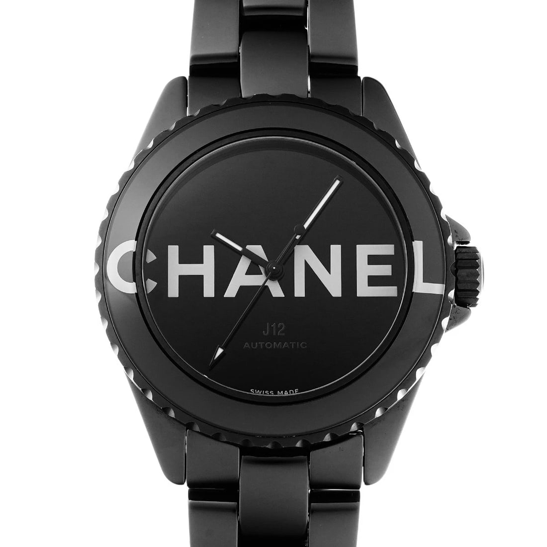 CHANEL J12 WANTED DE CHANEL LIMITED EDITION BLACK WATCH: CHANEL J12 Wanted de Chanel Limited Edition Black WATCH Brand: CHANEL Type: Wristwatch Material: Band Material ceramic, Case Material ceramic Color: Dial Color Black Size: ??Case? H/about 38mm W/about