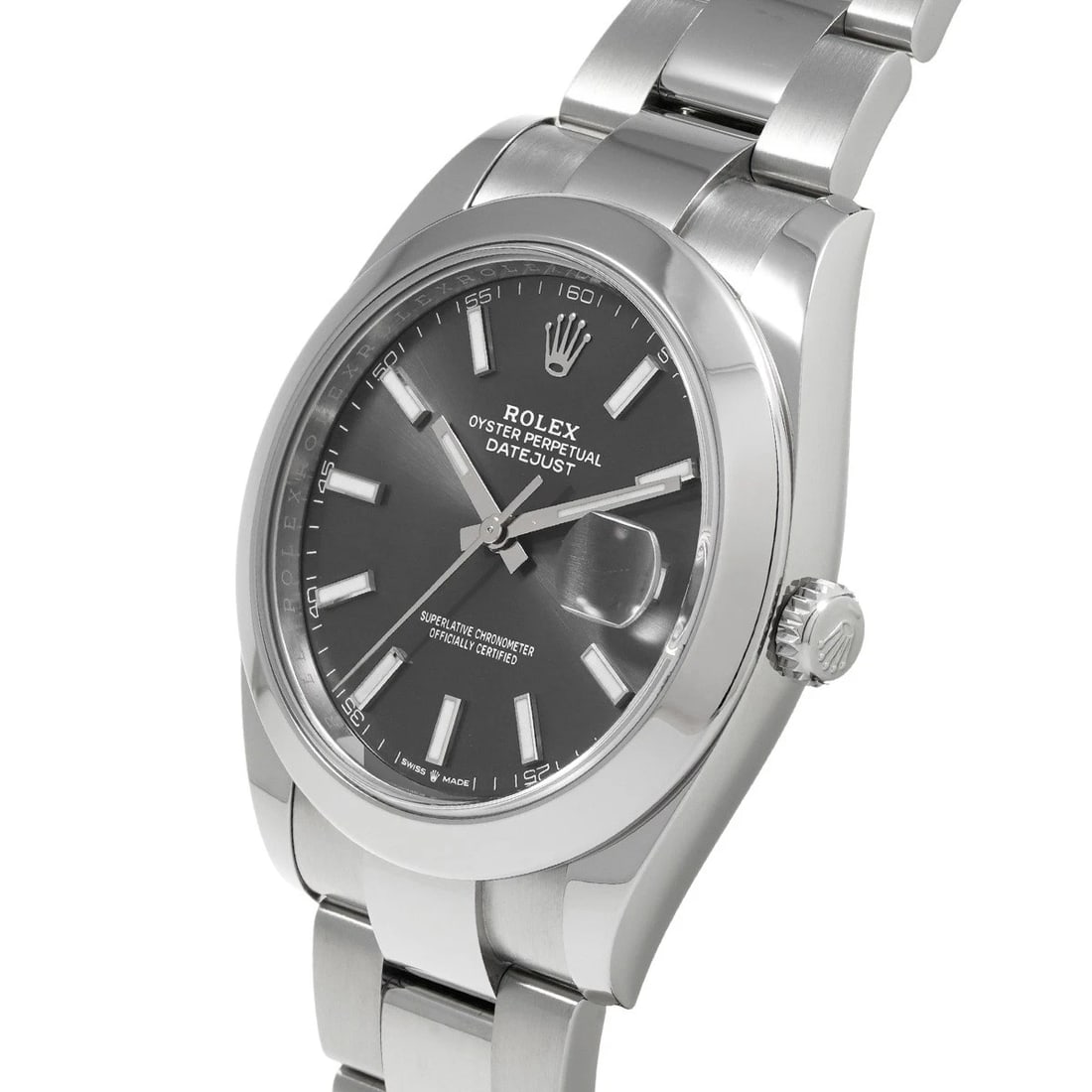 ROLEX DATEJUST SLATE WATCH - 2