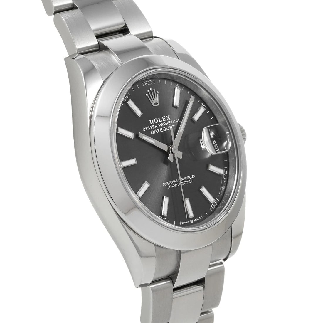 ROLEX DATEJUST SLATE WATCH - 3