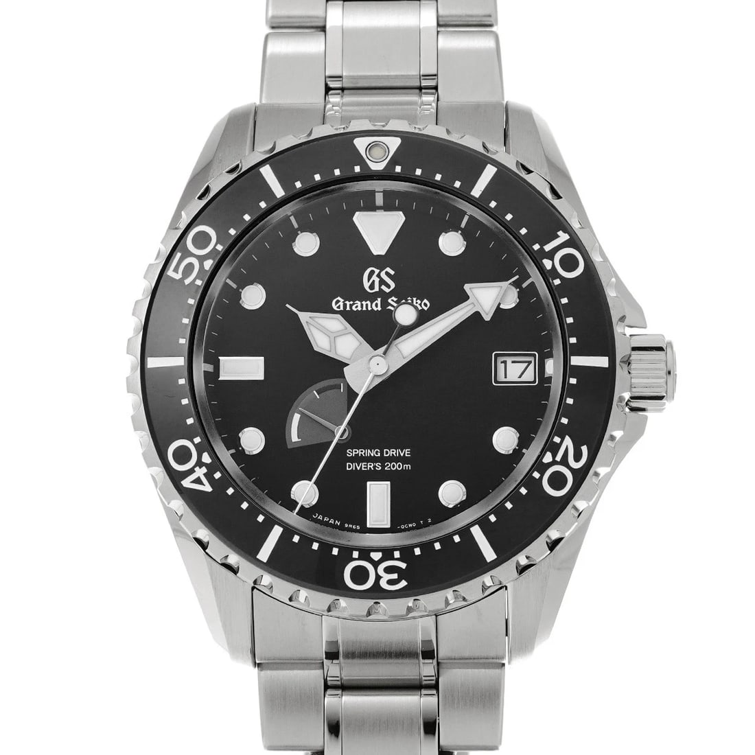 GRAND SEIKO SPORTS COLLECTION SPRING DRIVE DIVER'S WATCH BLACK WATCH: Grand Seiko Sports Collection Spring Drive Diver's Watch Black WATCH Brand: Grand Seiko Type: Wristwatch Material: Band Material Stainless steel, Case Material Stainless steel Color: Dial Color Black 