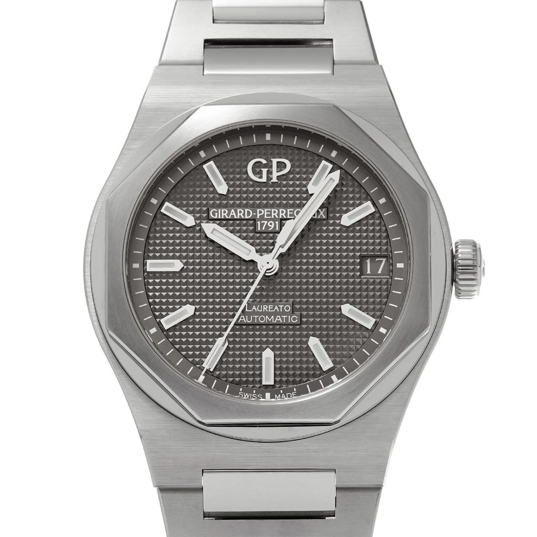 GIRARD-PERREGAUX LAUREATO BLUE WATCH: GIRARD-PERREGAUX Laureato Blue WATCH Brand: GIRARD-PERREGAUX Type: Wristwatch Material: Band Material Stainless steel, Case Material Stainless steel Color: Dial Color Blue Size: ??Case? H/about 42mm W