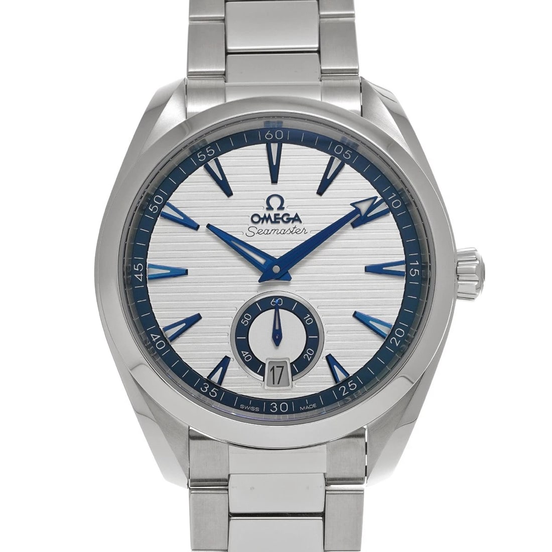 OMEGA SEAMASTER AQUA TERRA CO-AXIAL MASTER CHRONOMETER WATCH: OMEGA Seamaster Aqua Terra Co-Axial Master Chronometer WATCH Brand: OMEGA Type: Wristwatch Material: Band Material Stainless steel, Case Material Stainless steel Color: Dial Color Silver Size: ??Case?