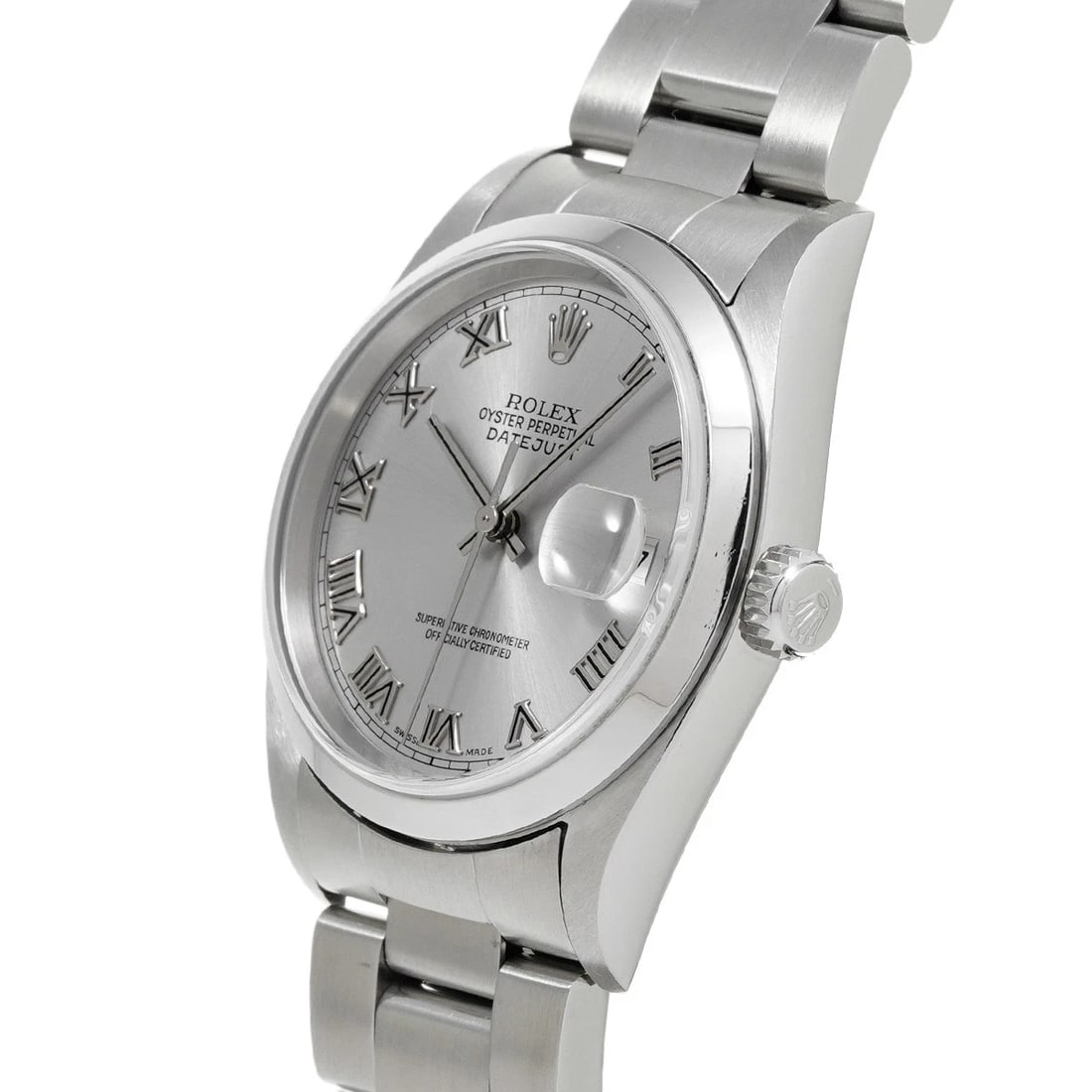 ROLEX DATEJUST GRAY WATCH - 2