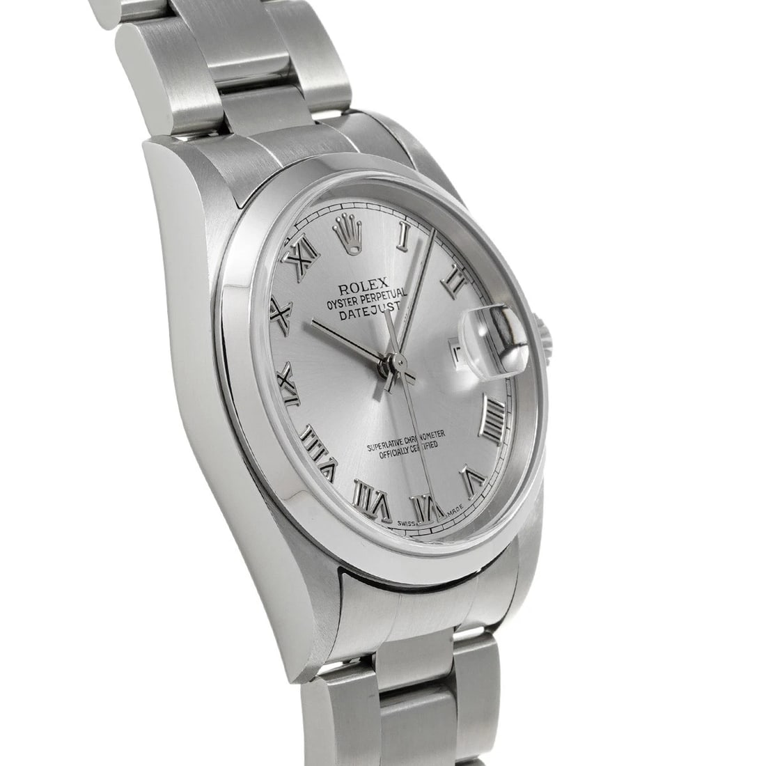 ROLEX DATEJUST GRAY WATCH - 3