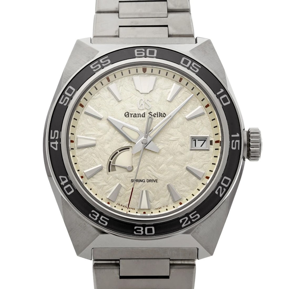 GRAND SEIKO SPORTS COLLECTION SPRING DRIVE SHINY WHITE WATCH: Grand Seiko Sports Collection Spring Drive Shiny White WATCH Brand: Grand Seiko Type: Wristwatch Material: Band Material Bright titanium, Case Material Bright titanium Color: Dial Color Shiny White Si
