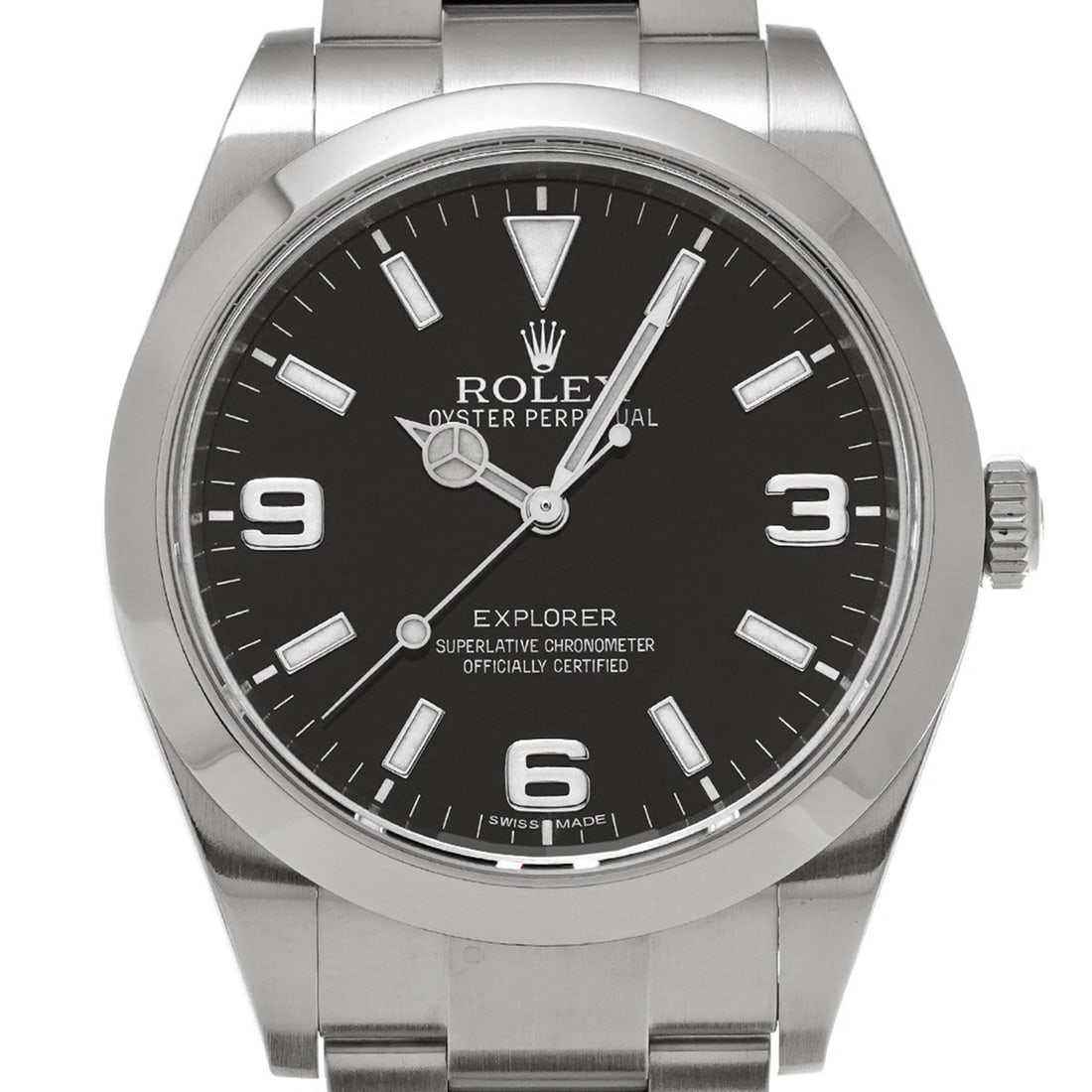 ROLEX EXPLORER BLACK WATCH - 4