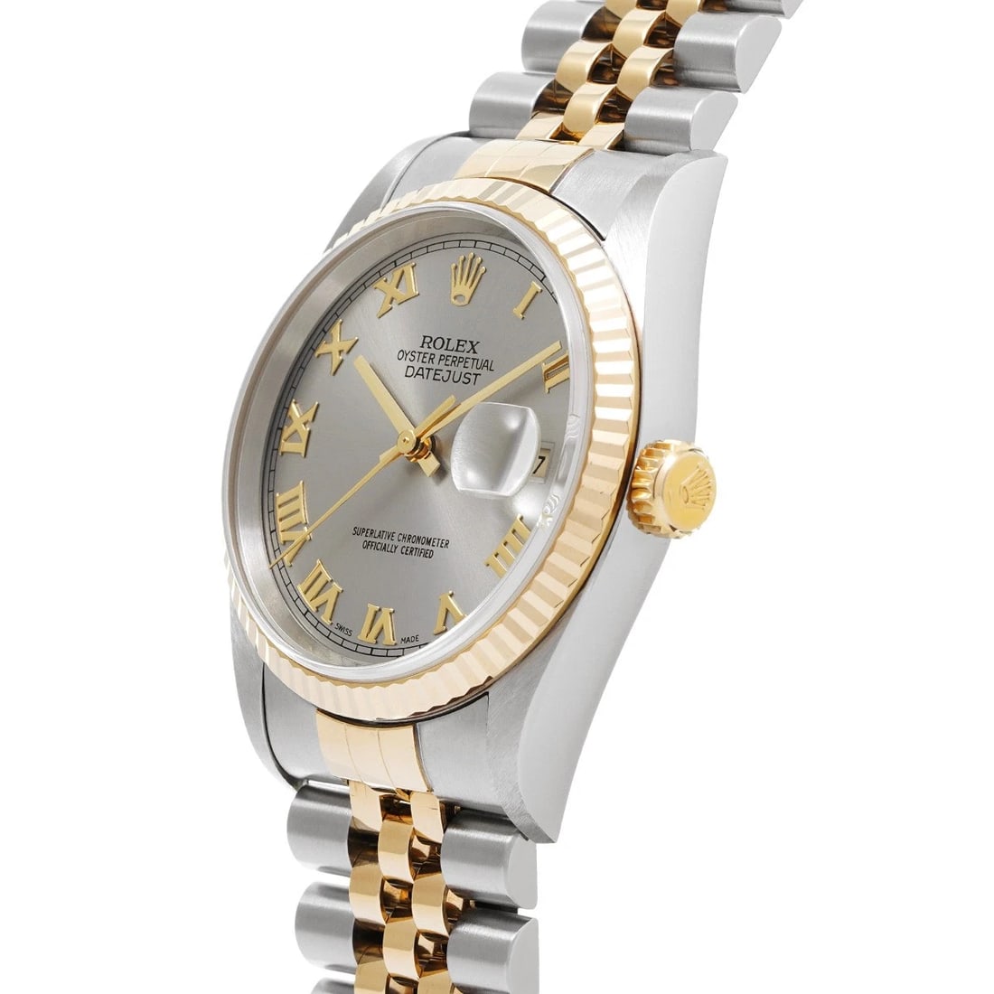 ROLEX DATEJUST GRAY WATCH - 2