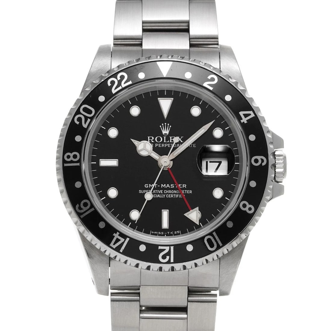 ROLEX GMT-MASTER BLACK WATCH: ROLEX GMT-Master Black WATCH Brand: ROLEX Type: Wristwatch Material: Band Material Stainless steel, Case Material Stainless steel Color: Dial Color Black Size: ??Case? H/about 40mm W/about 40mm D/abou