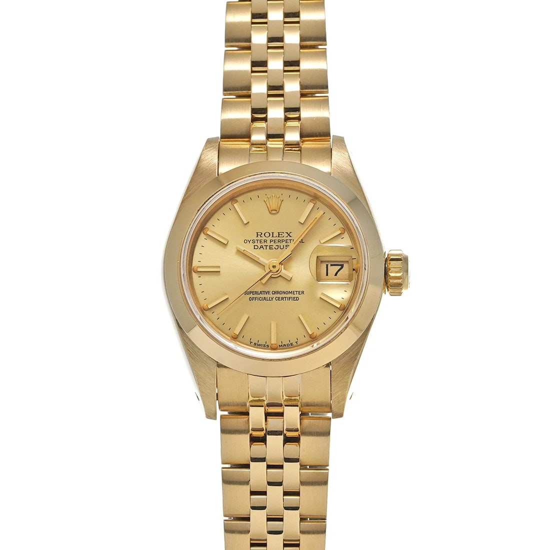 ROLEX DATEJUST BROWN WATCH: ROLEX Datejust Brown WATCH Brand: ROLEX Type: Wristwatch Material: Band Material Yellow Gold, Case Material Yellow Gold Color: Dial Color Brown Size: ??Case? H/about 26mm W/about 26mm D/about 11mm lug