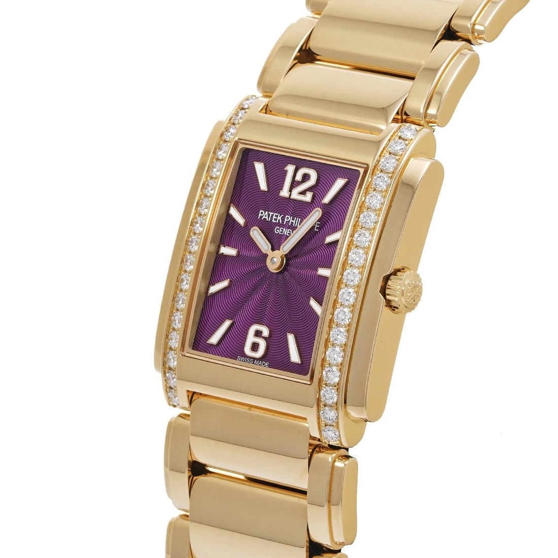 PATEK PHILIPPE TWENTY-4 PURPLE WATCH - 2