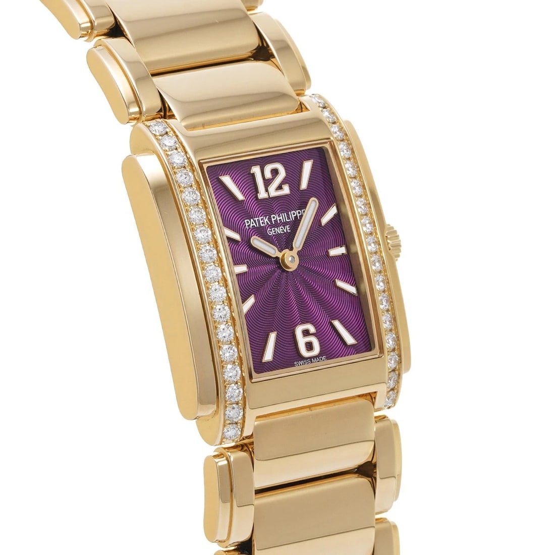PATEK PHILIPPE TWENTY-4 PURPLE WATCH - 3
