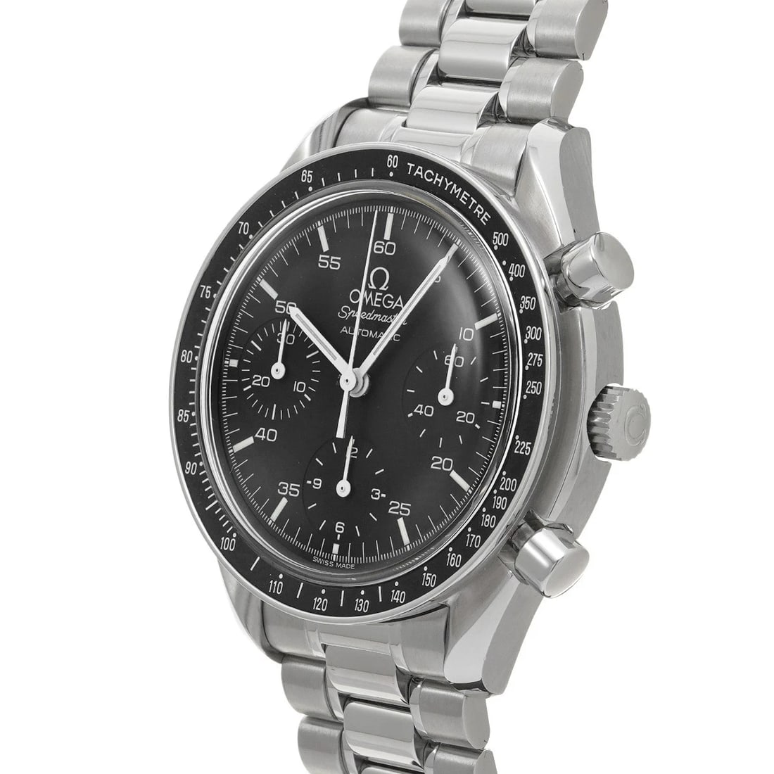 OMEGA SPEEDMASTER AUTOMATIC BLACK WATCH - 2