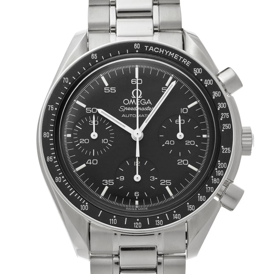 OMEGA SPEEDMASTER AUTOMATIC BLACK WATCH - 4