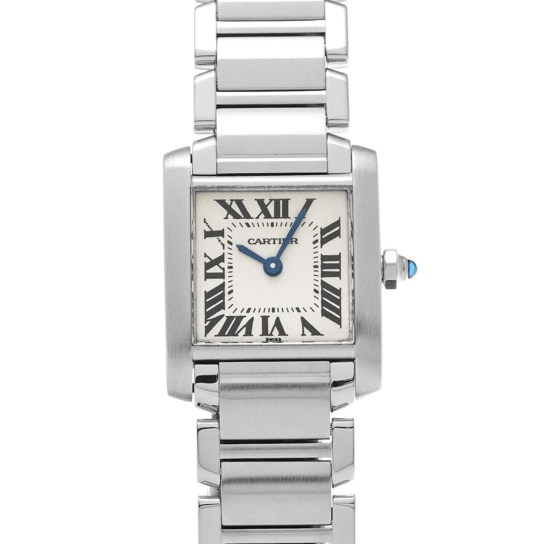 CARTIER TANK FRANCAISE SM SILVER WATCH: CARTIER Tank Francaise SM Silver WATCH Brand: CARTIER Type: Wristwatch Material: Band Material Stainless steel, Case Material Stainless steel Color: Dial Color Silver Size: ??Case? H/about 18mm W/abou