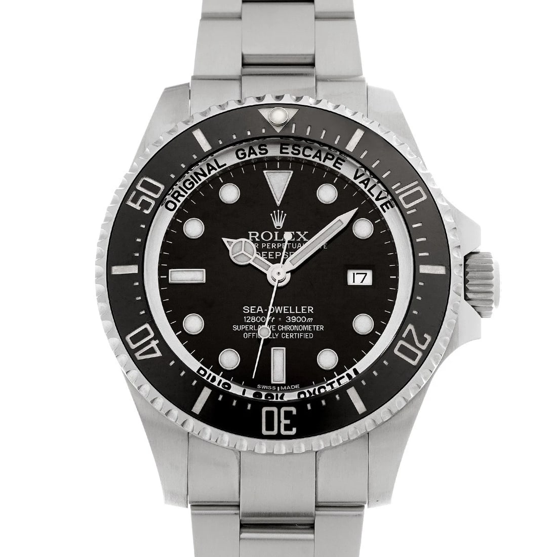 ROLEX SEA-DWELLER DEEPSEA BLACK WATCH: ROLEX Sea-Dweller Deepsea Black WATCH Brand: ROLEX Type: Wristwatch Material: Band Material Stainless steel, Case Material Stainless steel Color: Dial Color Black Size: ??Case? H/about 44mm W/about