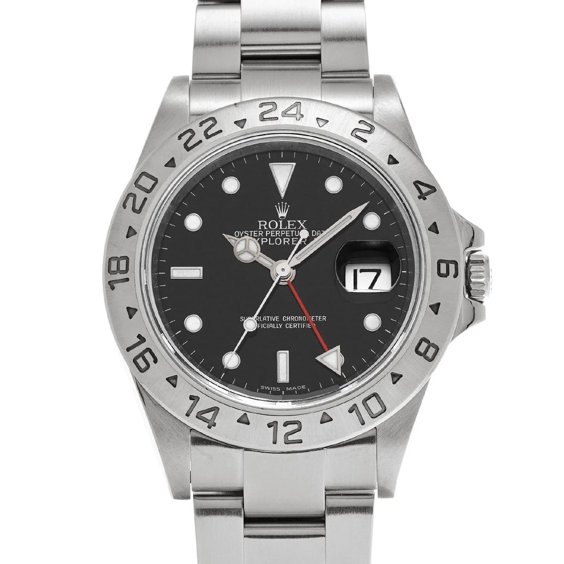 ROLEX EXPLORER II BLACK WATCH: ROLEX Explorer II Black WATCH Brand: ROLEX Type: Wristwatch Material: Band Material Stainless steel, Case Material Stainless steel Color: Dial Color Black Size: ??Case? H/about 40mm W/about 40mm D/abo