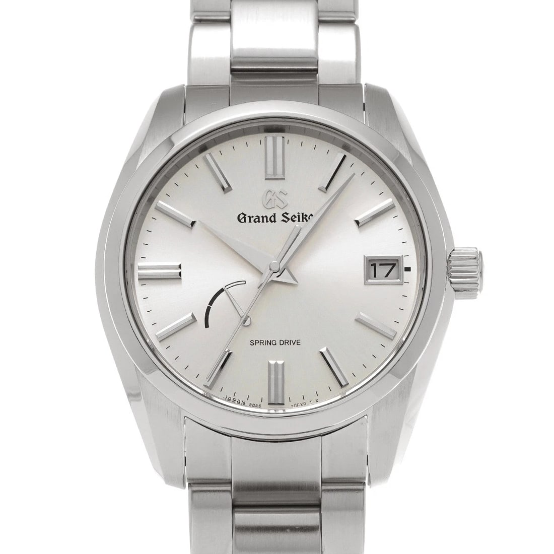 GRAND SEIKO HERITAGE COLLECTION SPRING DRIVE SILVER WATCH: Grand Seiko Heritage Collection Spring Drive Silver WATCH Brand: Grand Seiko Type: Wristwatch Material: Band Material Stainless steel, Case Material Stainless steel Color: Dial Color Silver Size: ??Ca