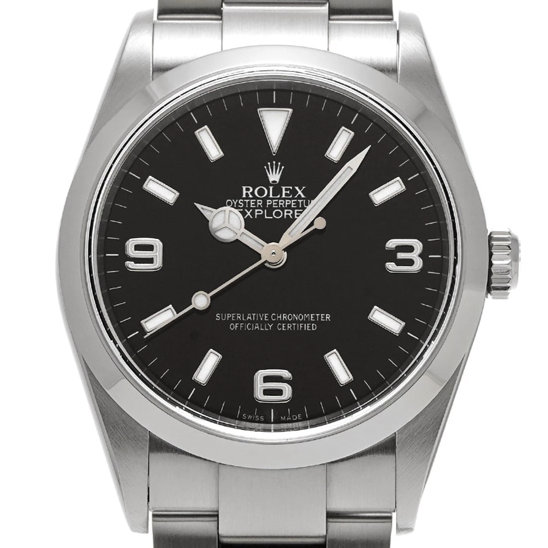 ROLEX EXPLORER BLACK WATCH - 4