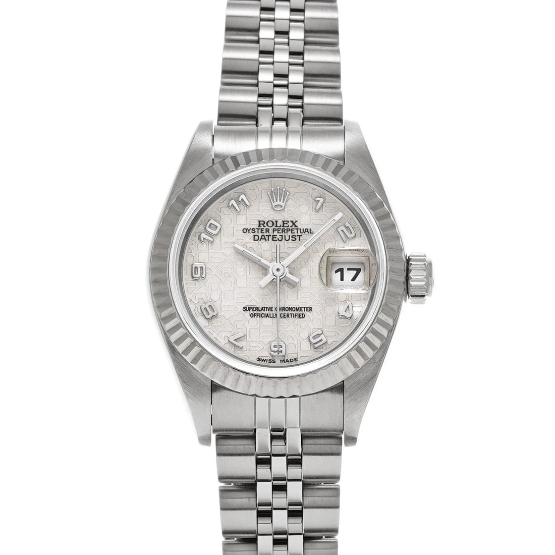 ROLEX DATEJUST IVORY COMPUTER WATCH: ROLEX Datejust Ivory Computer WATCH Brand: ROLEX Type: Wristwatch Material: Band Material Stainless steel, Case Material Stainless steel Color: Dial Color Ivory Computer Size: ??Case? H/about 26mm W/a