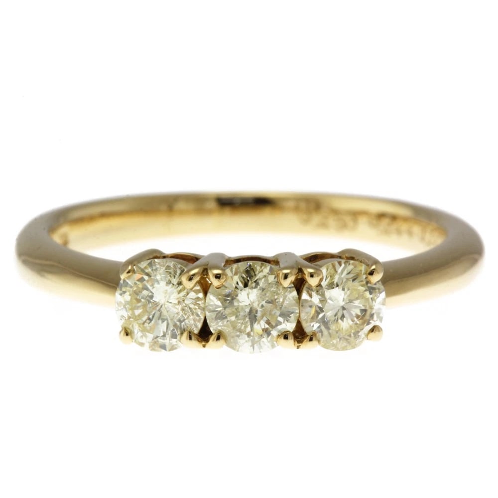 RING K18 YELLOW GOLD DIAMOND: Ring K18 yellow gold diamond Brand: Unbranded Type: Ring Material: K18 yellow gold, Main Stone/Creation Natural Color: gold Size: US 6 3/4 Accessories: None Accessories Notice: When purcha