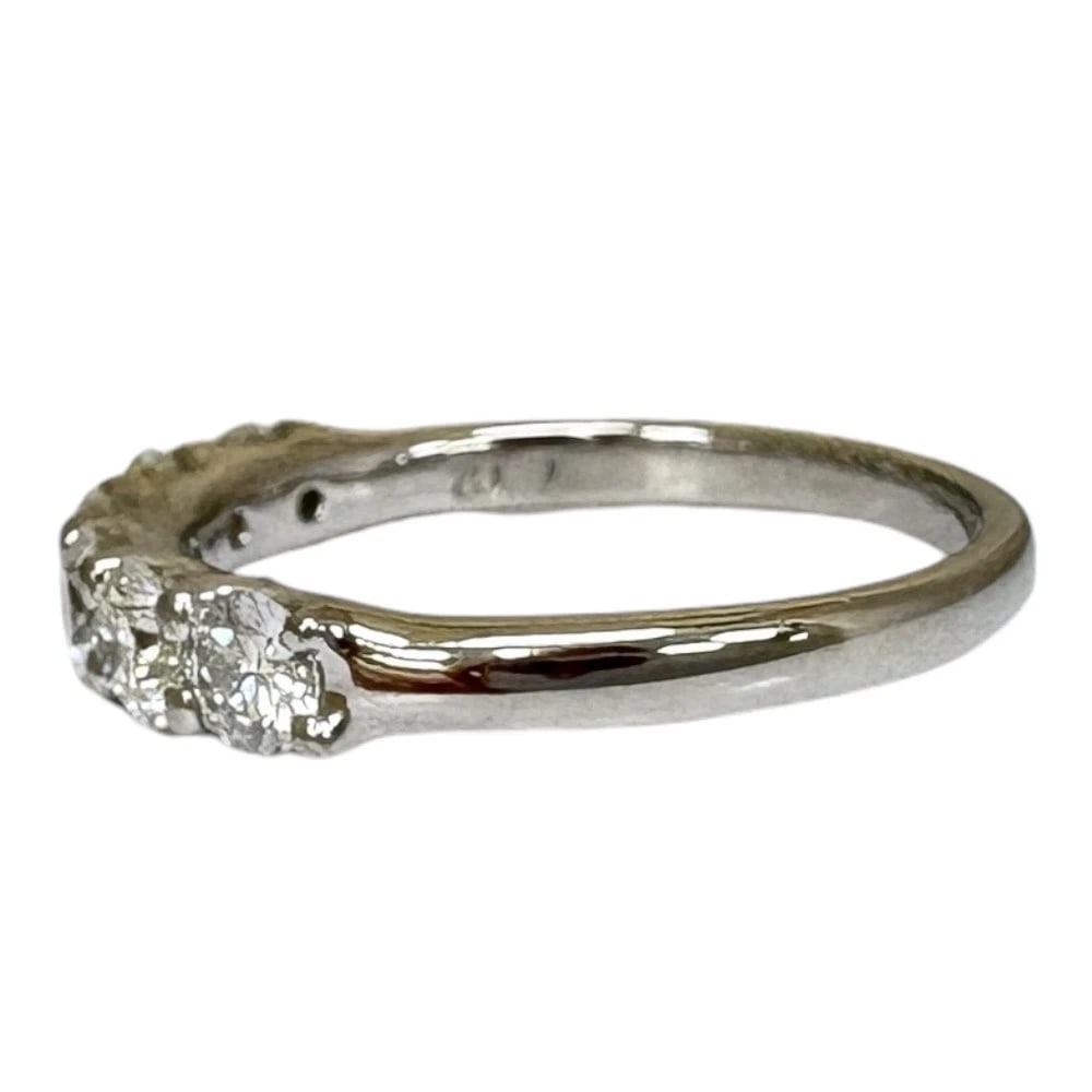 RING PT900PLATINUM DIAMOND - 3