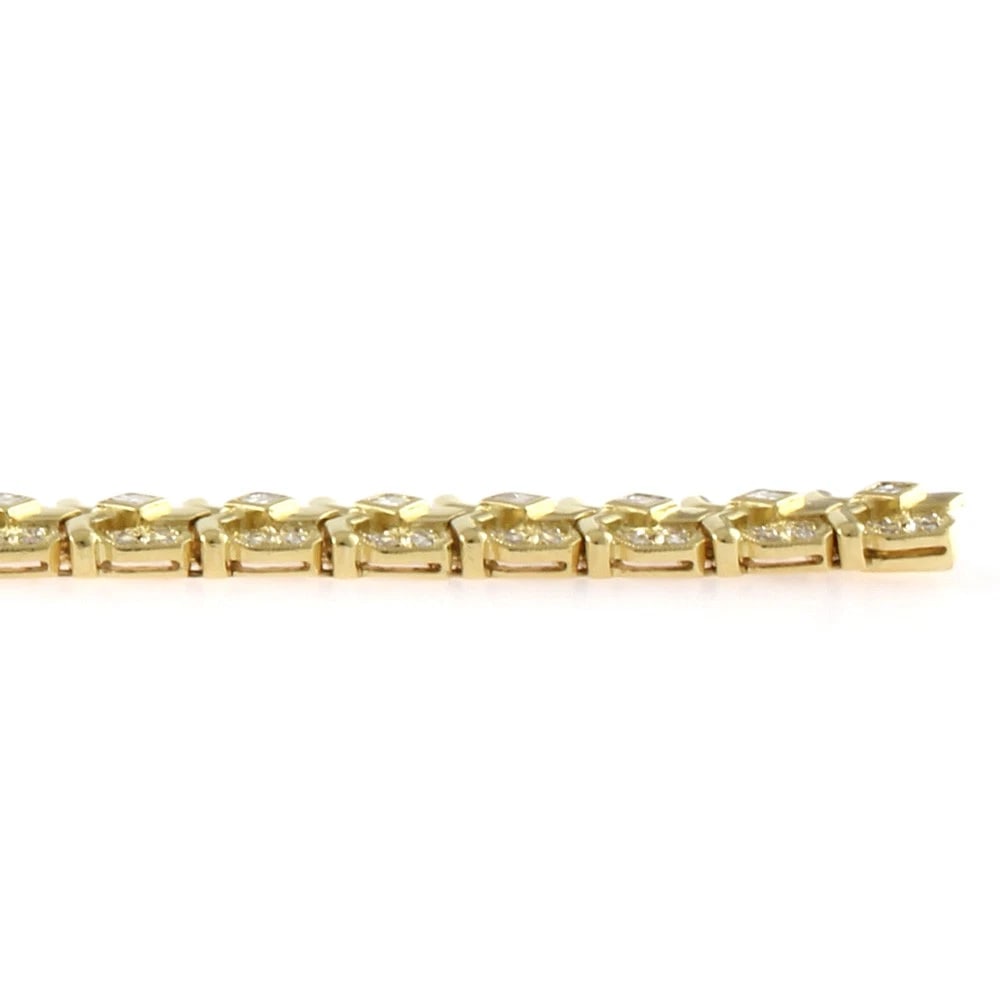 BRACELET K18 YELLOW GOLD DIAMOND (1 of 2)