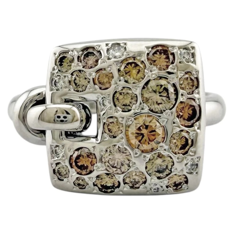 KASHIKEY RING K18 WHITE GOLD DIAMOND: KASHIKEY Ring K18 white gold diamond Brand: KASHIKEY Type: Ring Material: K18 white gold, Main Stone/Creation Natural Color: Silver Size: US 8 1/4 Accessories: None Accessories Notice: Whe