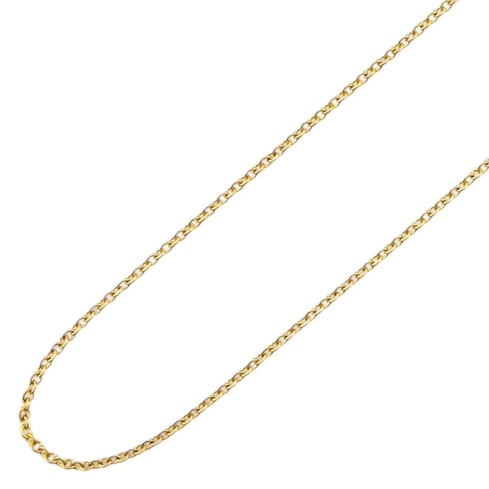 TIFFANY&CO. NECKLACE K18 YELLOW GOLD NECKLACE: TIFFANY&Co. Necklace K18 yellow gold Necklace Brand: Tiffany&co. Type: Necklace Material: K18 yellow gold, Color: gold Size: (CM) Total Length:40.5cm Chain width:1.0mm (Inch) Total Length:15.9inch Cha