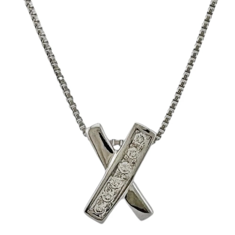 TASAKI NECKLACE K18 WHITE GOLD DIAMOND: TASAKI Necklace K18 white gold diamond Brand: TASAKI Type: Necklace Material: K18 white gold, Main Stone/Creation Natural Color: Silver Size: (CM) Total Length:40cm Chain width:0.6mm AdjUS ter can pos