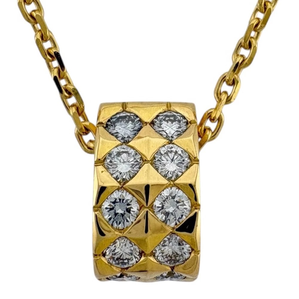 BOUCHERON NECKLACE K18 YELLOW GOLD DIAMOND (1 of 3)