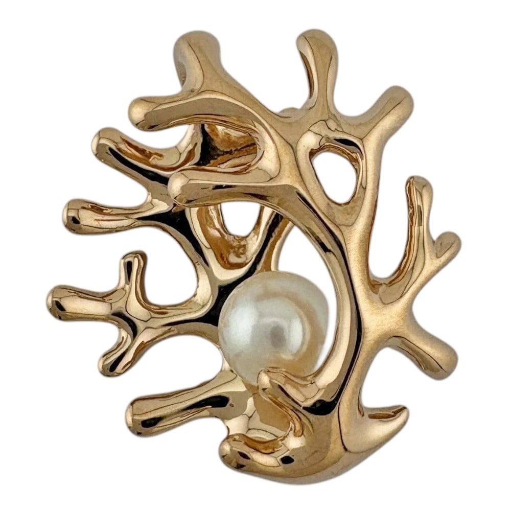 MIKIMOTO PENDANT TOP K18 PINK GOLD: MIKIMOTO Pendant top K18 Pink Gold Brand: MIKIMOTO Type: Pendant top Material: K18 Pink Gold, Main Stone/Creation Pearl Color: Pink gold Size: (CM) Top:W18.5mm x H20.0mm (Inch) Top:W7.3inch x H7.9inch