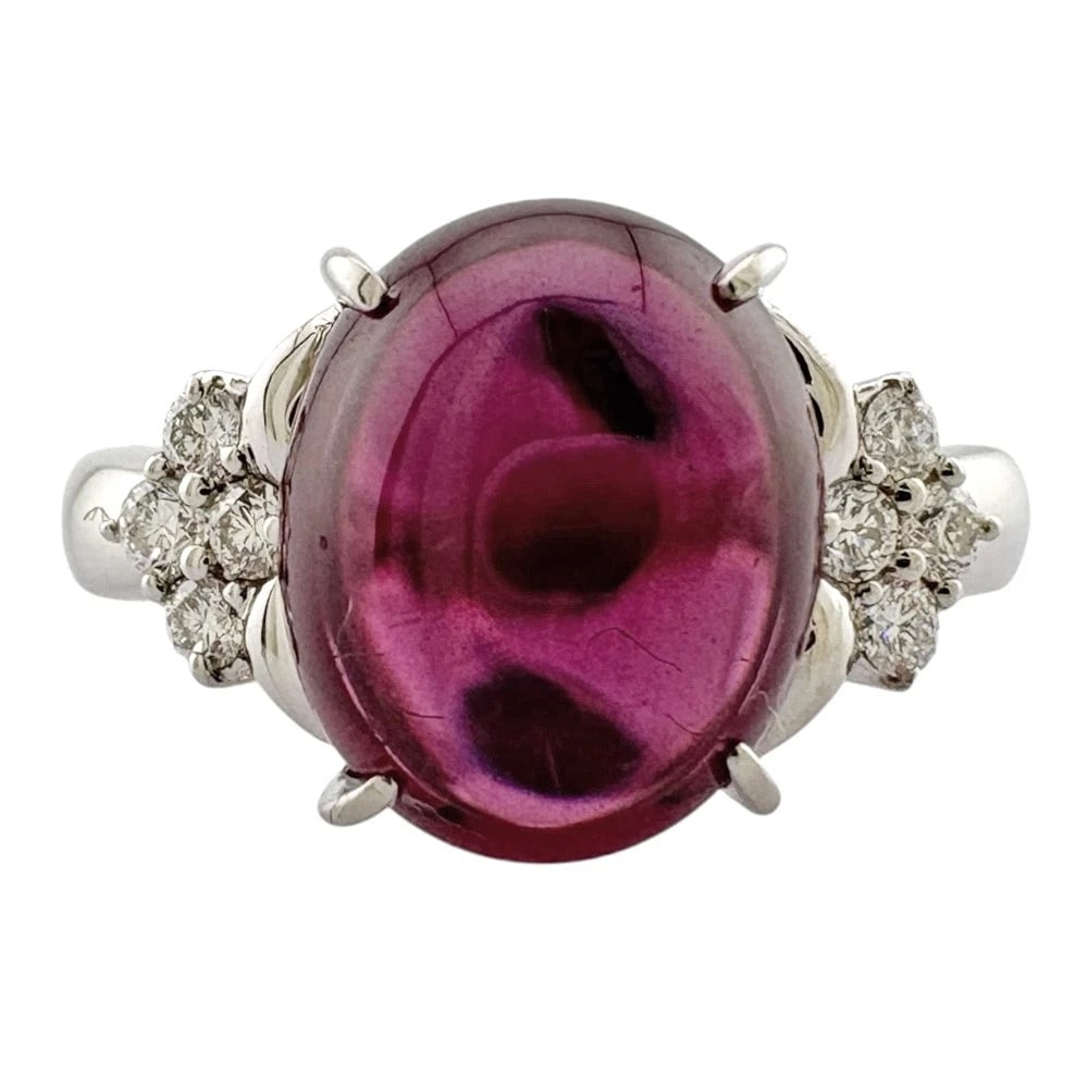 RING PT900PLATINUM DIAMOND (1 of 3)