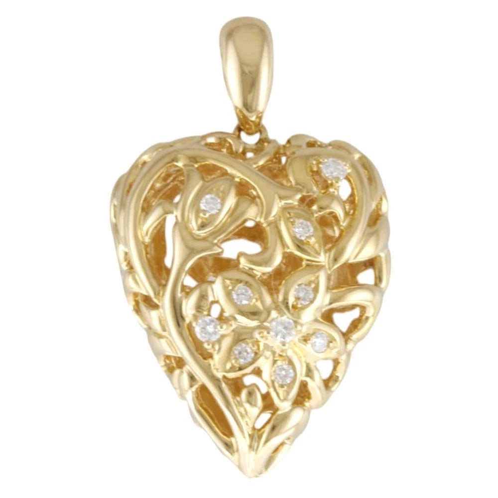 TASAKI PENDANT TOP K18 YELLOW GOLD DIAMOND: TASAKI Pendant top K18 yellow gold diamond Brand: TASAKI Type: Pendant top Material: K18 yellow gold, Main Stone/Creation Natural Color: gold Size: (CM) Top:W16.5mm x H25.0mm Clasp:W2.0mm x H5.0mm (In
