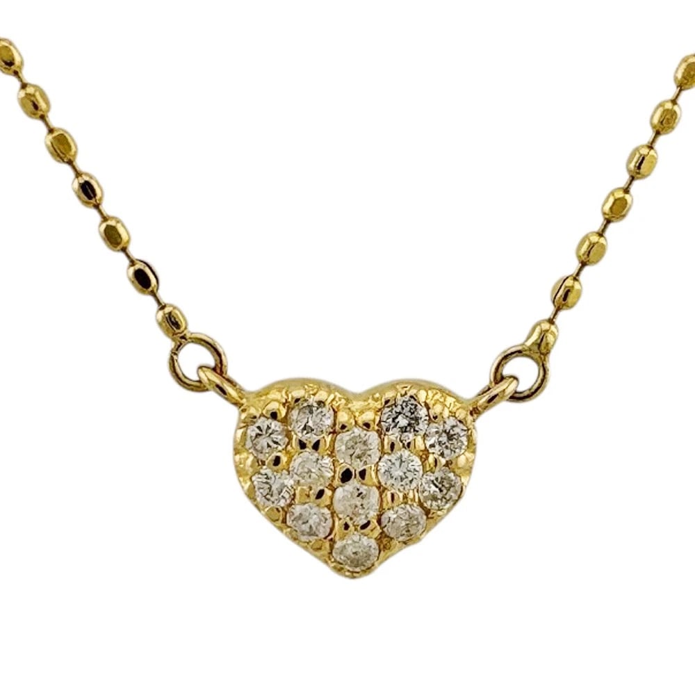 NECKLACE K18 YELLOW GOLD DIAMOND: Necklace K18 yellow gold diamond Brand: no brand Type: Necklace Material: 18k Yellow Gold, Main Stone/Creation Natural Color: Yellow Gold Size: (CM) Total Length:41.5cm Chain width:0.6mm AdjUS ter can