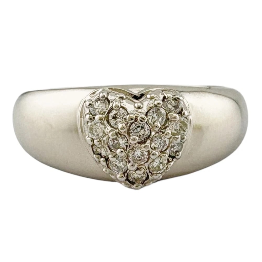 RING PT900PLATINUM DIAMOND - 2
